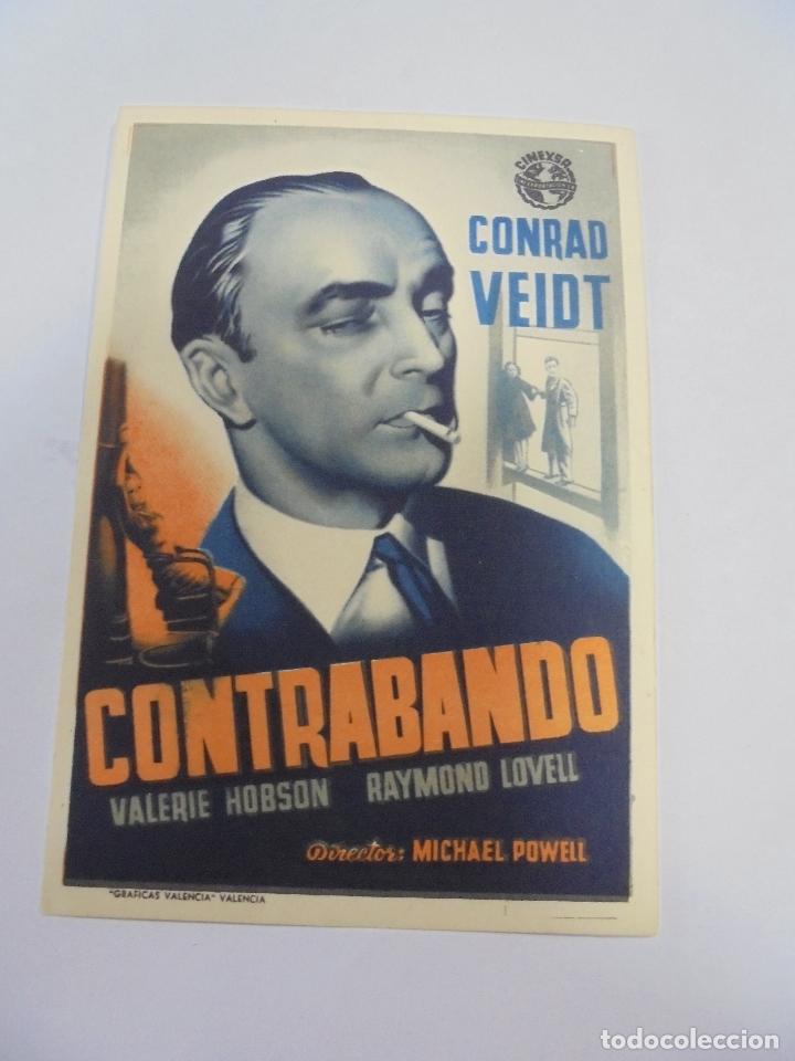 Cine: PROGRAMA DE CINE. S/P. CONTRABANDO. CONRAD VEIDT - Foto 1
