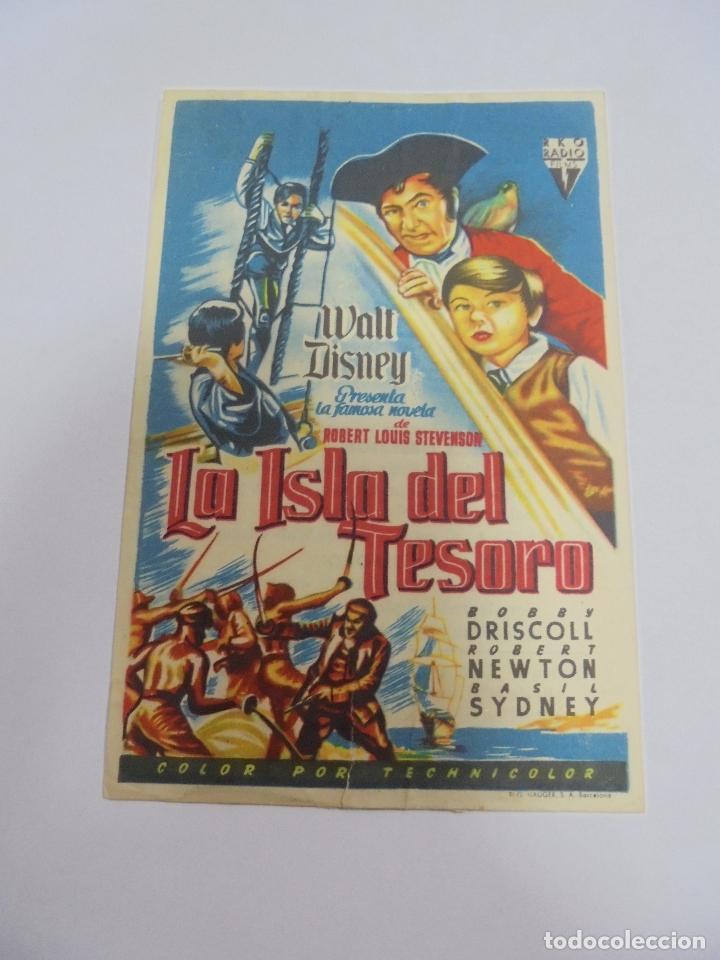 Cine: PROGRAMA DE CINE. LA ISLA DEL TESORO. VER DORSO - Foto 1