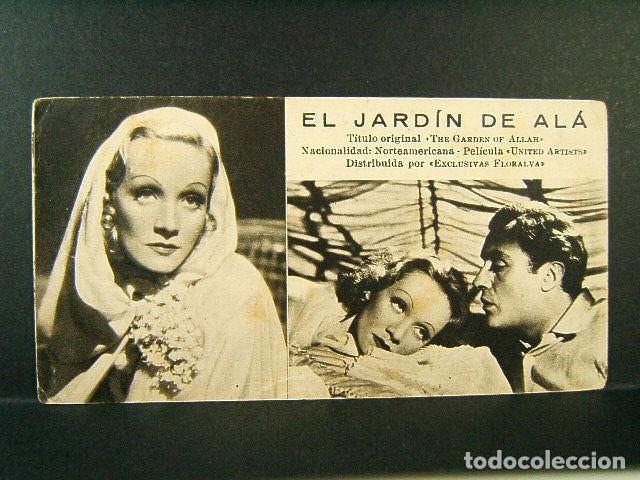 Cine: EL JARDIN DE ALA-THE GARDEN OF ALLAH-RICHARD BOLESLAWSKI-MARLENE DIETRICH-CHARLES BOYER-N&ordm;5-(1936).