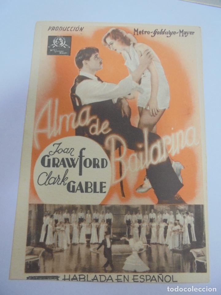 Cine: PROGRAMA DE CINE. S/P. ALMA DE BAILARINA - Foto 1