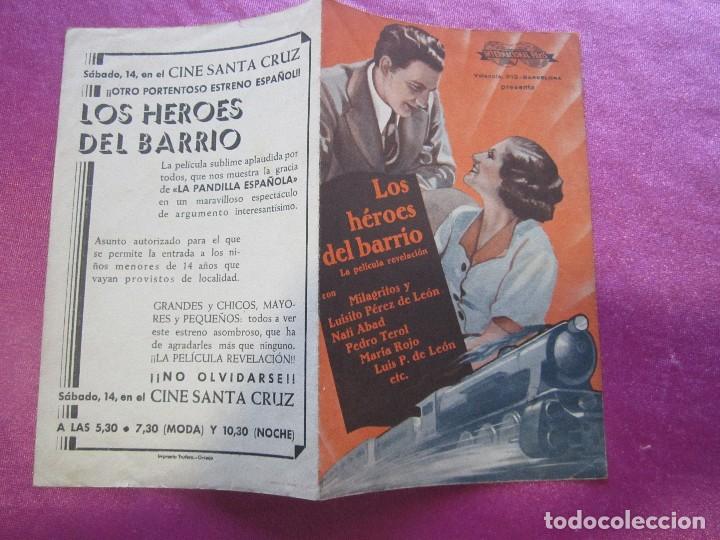 Cine: LOS HEROES DEL BARRIO - PROGRAMA DE CINE DOBLE C16 - Foto 2