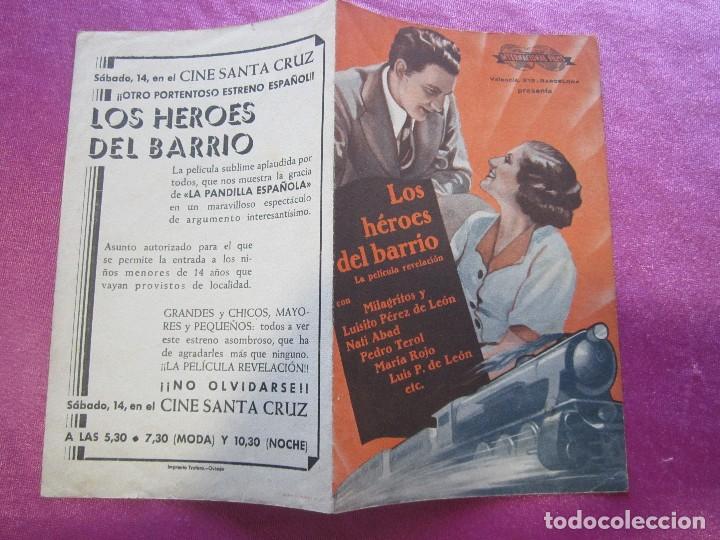 Cine: LOS HEROES DEL BARRIO - PROGRAMA DE CINE DOBLE C16 - Foto 5