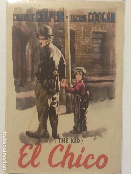 Cine: PROGRAMA DE CINE EL CHICO CON CHARLIE CHAPLIN. SIN PUBLICIDAD. - Foto 1