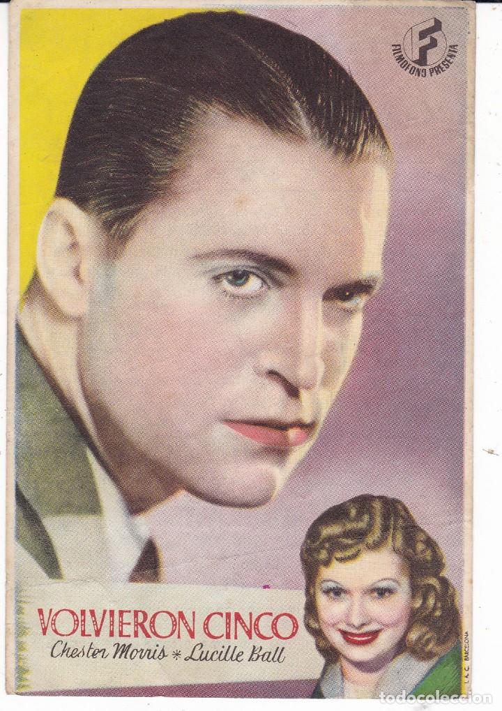 Cine: Volvieron cinco con Charles Morris, Lucille Ball a&ntilde;o 1944 en cinemas la rambla y principal