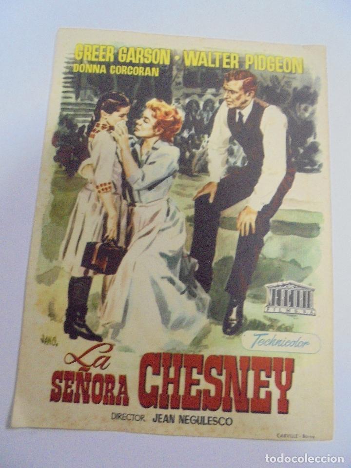 Cine: PROGRAMA DE CINE. C/P. LA SE&Ntilde;ORA CHESNEY - Foto 1