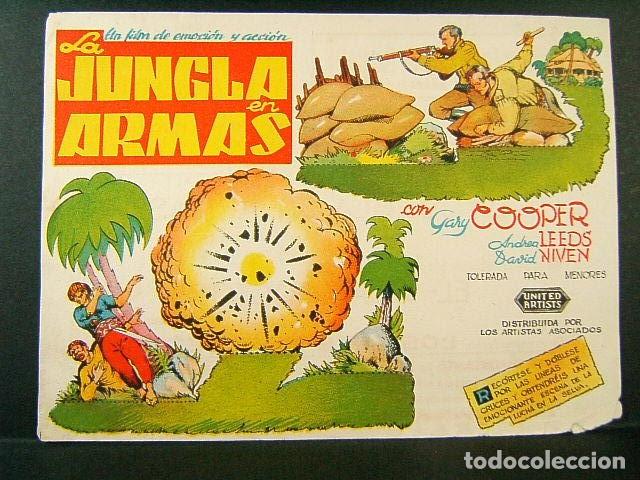 Cine: LA JUNGLA EN ARMAS-TEATRO CINE CASINO DE CAMPRODON-HENRY HATHAWAY-GARY COOPER-DAVID NIVEN-1945.