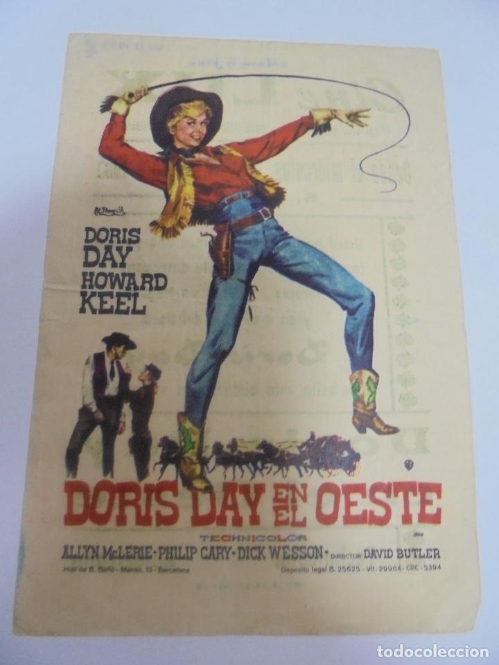 Cine: PROGRAMA DE CINE. C/P. DORIS DAY EN EL OESTE - Foto 1