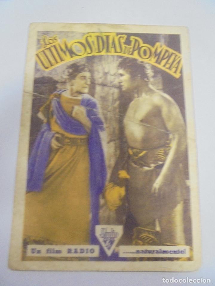 Cine: PROGRAMA DE CINE. S/P. LOS ULTIMOS DIAS DE POMPEYA - Foto 1