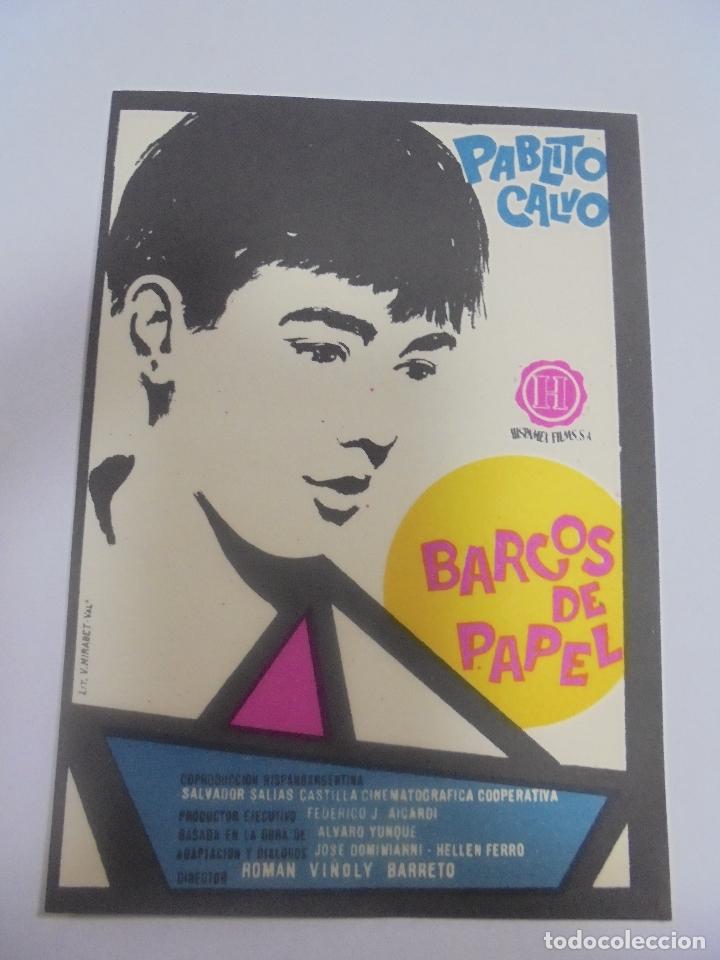 Kino: PROGRAMA DE CINE. S/P. BARCOS DE PAPEL