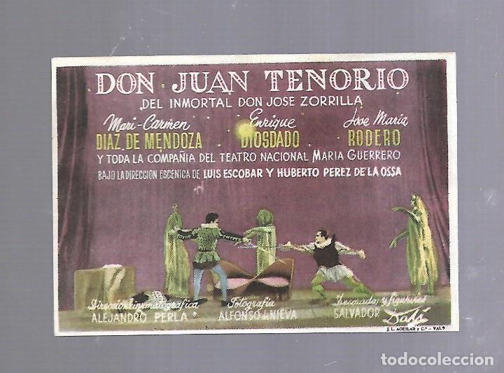 Cine: PROGRAMA DE CINE. S/P. DON JUAN TENORIO - Foto 1