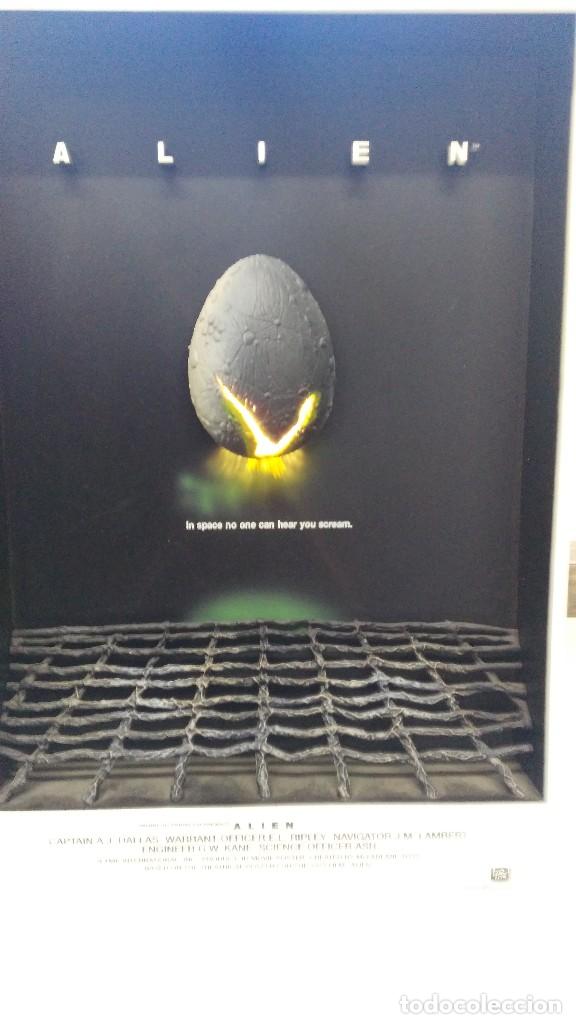 Cine: ALIENS CUADRO PROMOCIONAL CON LUZ - Foto 8