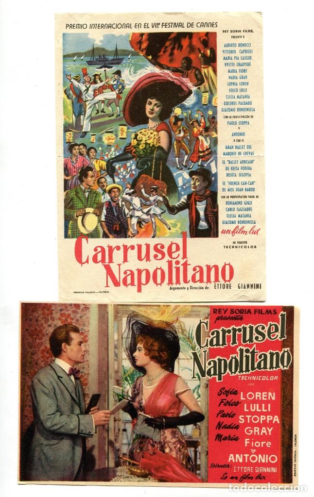 Cine: CARRUSEL NAPOLITANO, con Sof&iacute;a Loren.