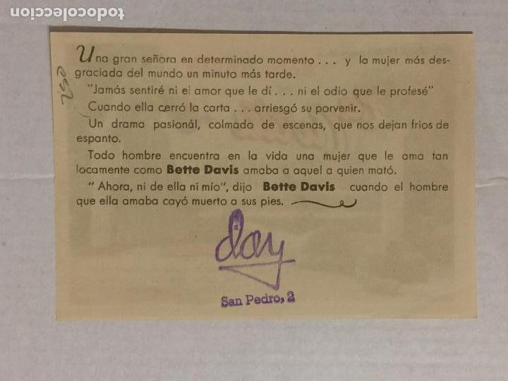 Cine: PROGRAMA DE CINE LA CARTA. - Foto 2