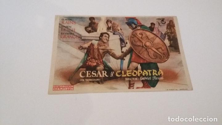 Cine: CESAR Y CLEOPATRA - S/P - VER DORSO _AN
