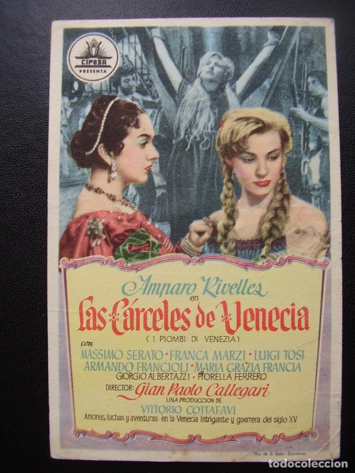 Cine: LAS CARCELES DE VENECIA, AMPARO RIVELLES - Foto 1