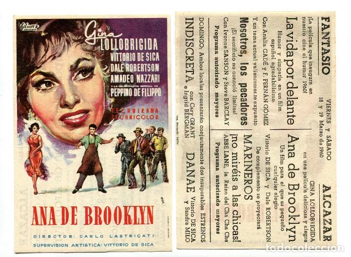 Cine: ANA DE BROOKLYN, con Gina Lollobr&iacute;gida. - Foto 1