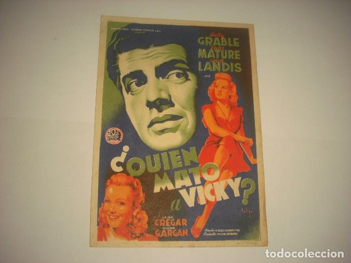Cine: QUIEN MATO A VICKY ?, SIN PUBLICIDAD . - Foto 1
