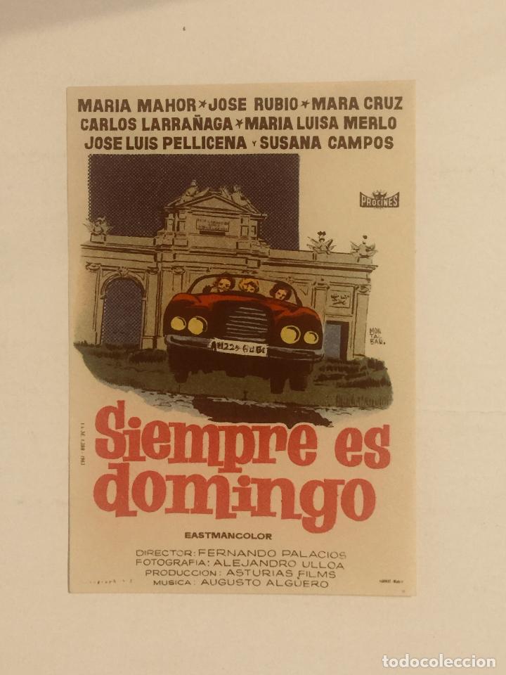Cine: PROGRAMA DE CINE SIEMPRE ES DOMINGO. SIN PUBLICIDAD. - Foto 1