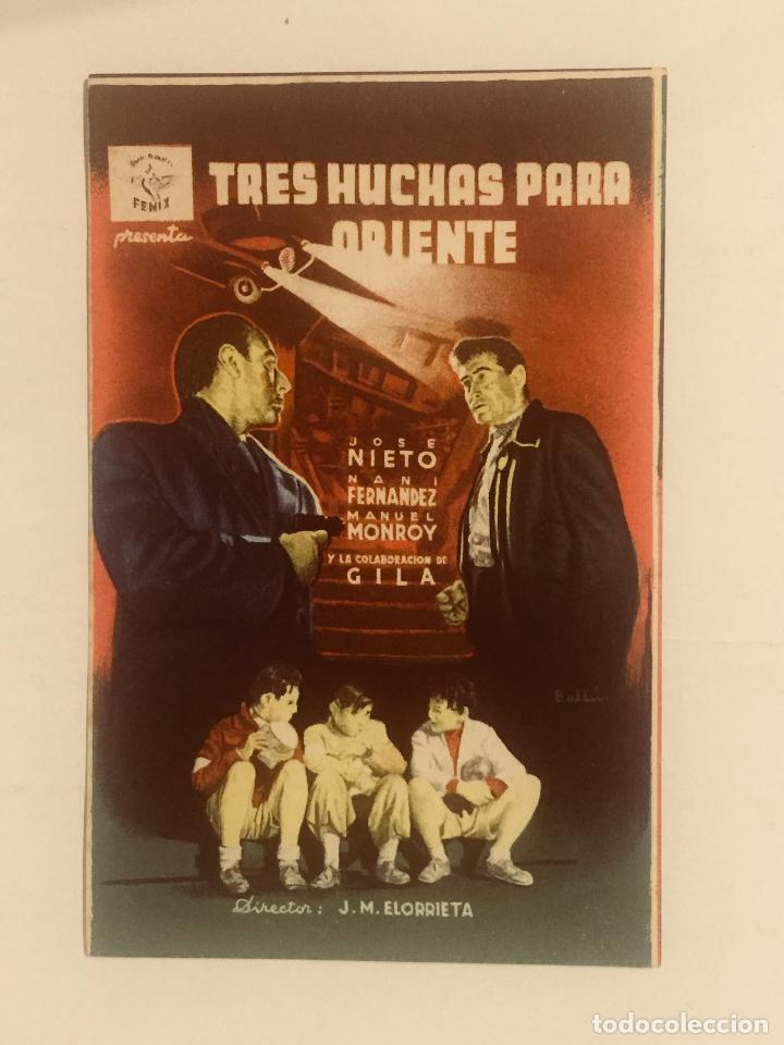 Cine: PROGRAMA DE CINE TRES HUCHAS PARA ORIENTE. SIN PUBLICIDAD. - Foto 1