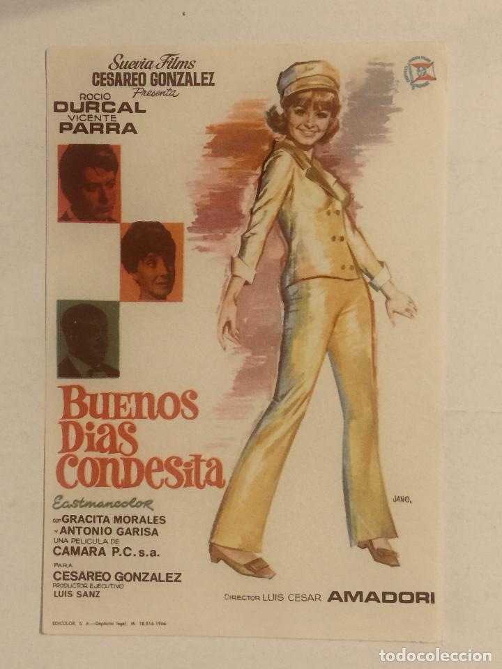 Cine: PROGRAMA DE CINE BUENOS DIAS CONDESITA. SIN PUBLICIDAD. - Foto 1