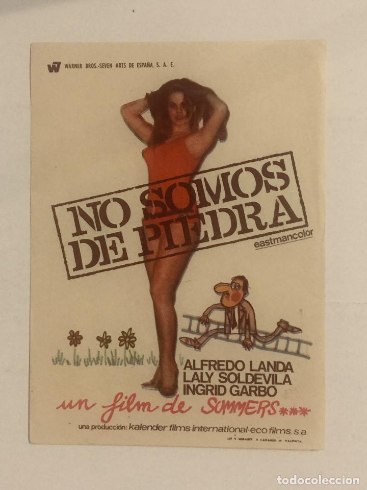 Cine: PROGRAMA DE CINE NO SOMOS DE PIEDRA. SIN PUBLICIDAD. - Foto 1
