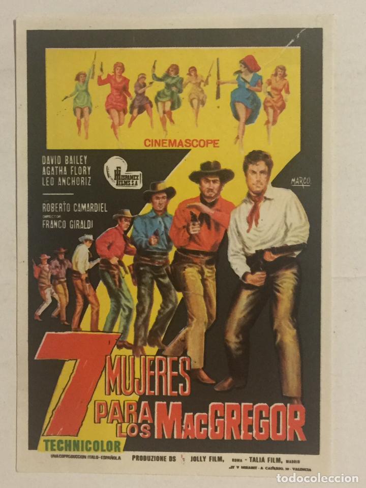 Cine: PROGRAMA DE CINE, 7 MUJERES PARA LOS MACGREGOR. SIN PUBLICIDAD. - Foto 1