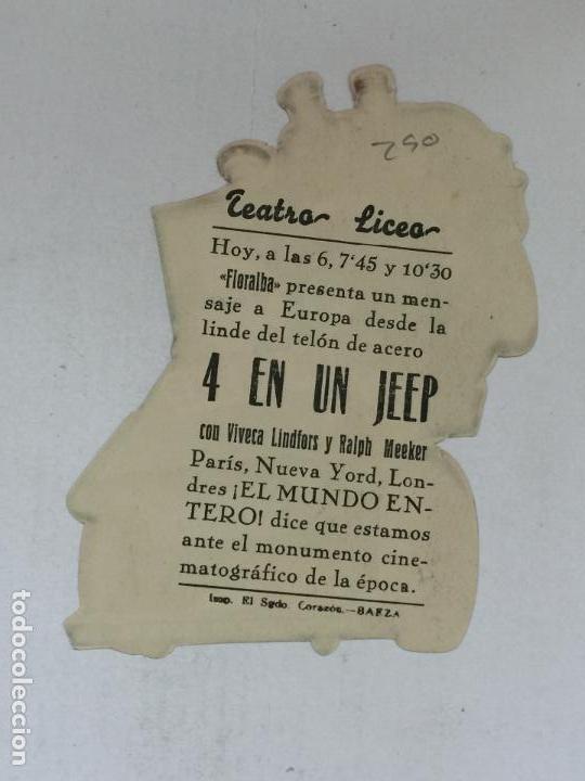 Cine: PROGRAMA DE CINE 4 EN UN JEEP. TEATRO LICEO (BAEZA). - Foto 2