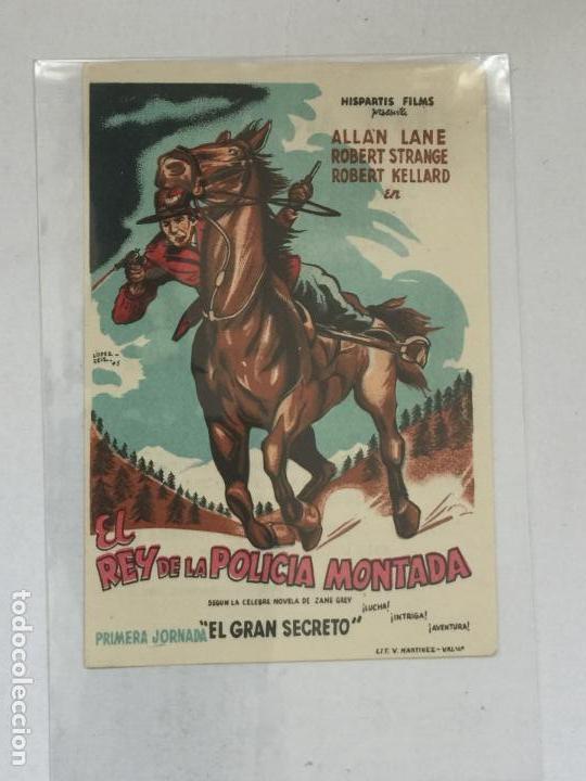 Cine: PROGRAMA DE CINE, EL REY DE LA POLICIA MONTADA. CINE MODERNO. - Foto 1