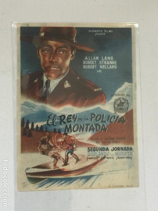 Cine: PROGRAMA DE CINE, EL REY DE LA POLICIA MONTADA. CINE ESPA&Ntilde;OL. - Foto 1