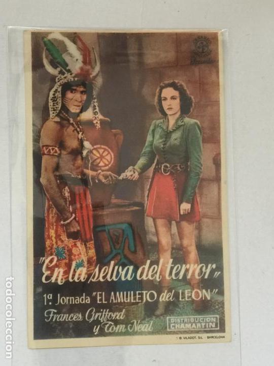 Cine: PROGRAMA DE CINE, EN LA SELVA DEL TERROR. CINE ARANDA (ARANDA). - Foto 1