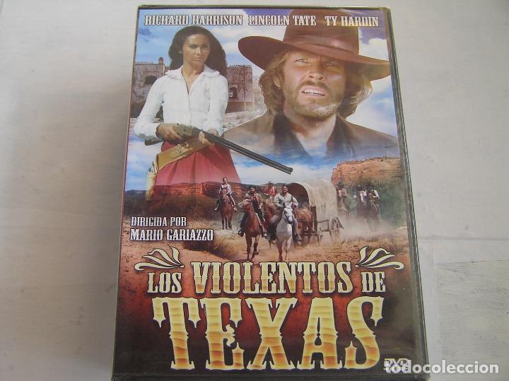 Cine: LOS VIOLENTOS DE TEXAS -RICHARD HARRISON - DVD - P - Foto 1
