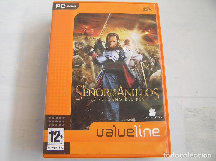Cine: EL SE&Ntilde;OR DE LOS ANILLOS - EL RETORNO DEL REY  -PC CD-ROM  -  P