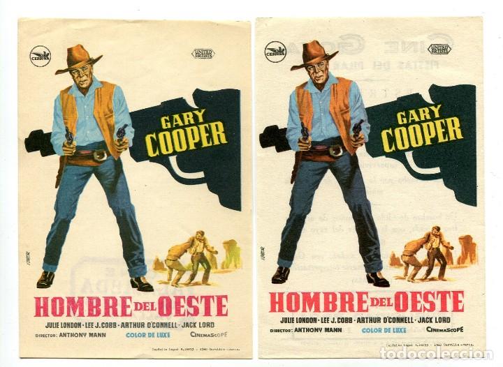 Cine: HOMBRE DEL OESTE, con Gary Cooper. - Foto 1