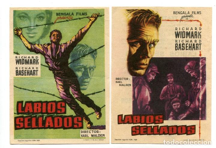 Cine: LABIOS SELLADOS, con Richard widmark. - Foto 1