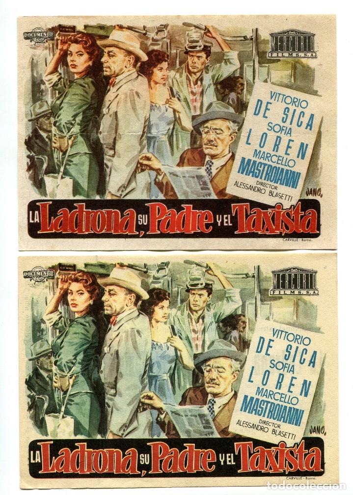Cine: LA LADRONA, SU PADRE Y EL TAXISTA, con Sof&iacute;a Loren.
