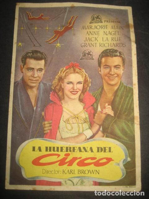 Cine: LA HUERFANA DEL CIRCO - Foto 1
