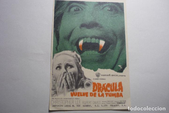 Cine: programa dracula vuelve la tumba- c.lee - Foto 1
