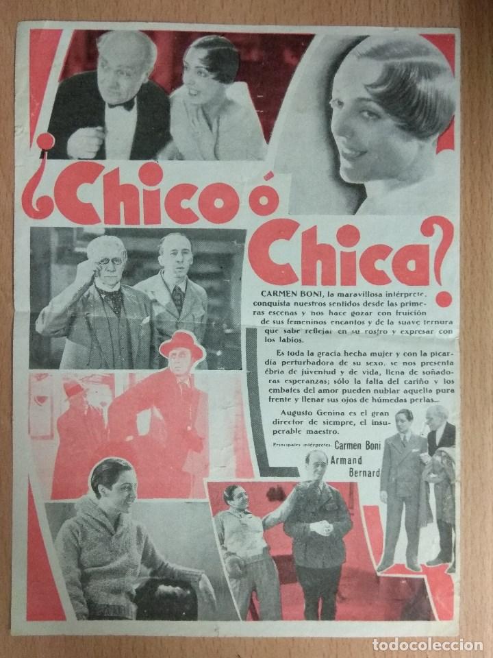 Cine: CHICO O CHICA - A&Ntilde;OS 30 - PROGRAMA DOBLE DE MANO. - Foto 2