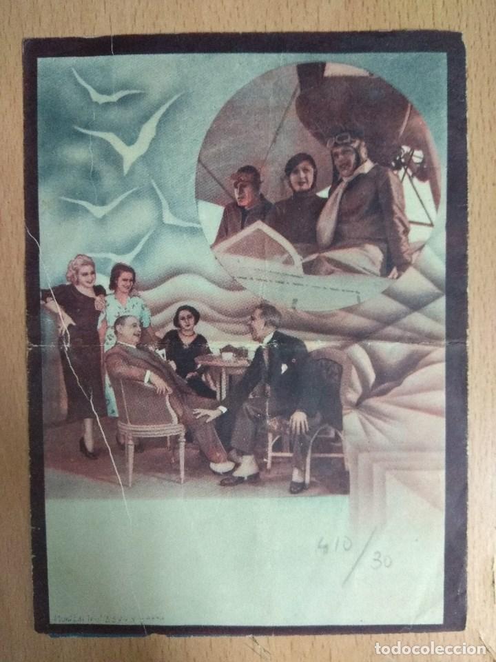 Cine: AVES SIN RUMBO - CINE - 1934 - PROGRAMA DOBLE DE MANO - Foto 2