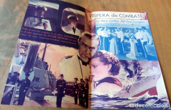 Cine: PROGRAMA DE CINE DOBLE - ORIGINAL - S/P - V&Iacute;SPERA DE COMBATE - Foto 2