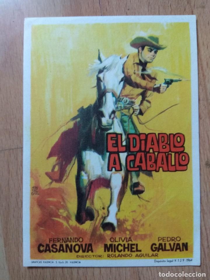 Cine: Z-PROGRAMA DE CINE --EL DIABLO A CABALLO- - Foto 1