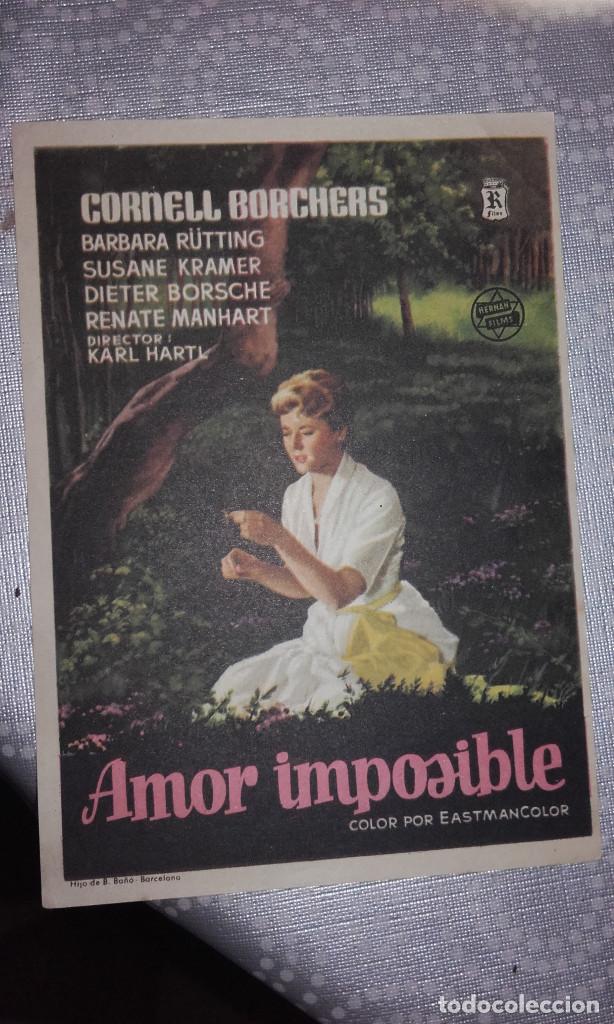 Cine: AMOR IMPOSIBLE CORNELL BORCHERS - Foto 1