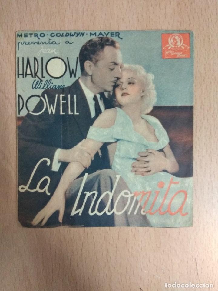 Cine: LA INDOMITA -1936 - CINE - PROGRAMA TRIPTICO - Foto 1