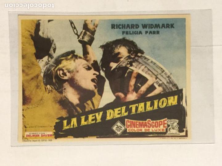 Cine: PROGRAMA DE CINE LA LEY DEL TALI&Oacute;N. CINEMA TRUEBA (BAEZA). - Foto 1