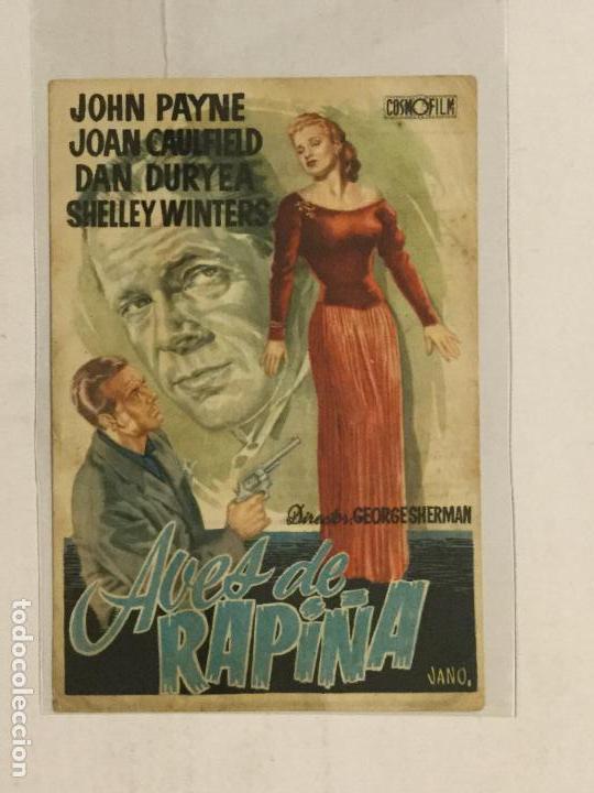 Cine: PROGRAMA DE CINE AVES DE RAPI&Ntilde;A. CINE COSO (ZARAGOZA). - Foto 1
