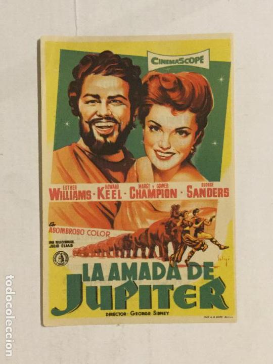 Cine: PROGRAMA DE CINE LA AMADA DE JUPITER. PALACIO AVENIDA SALA ASTORIA. - Foto 1