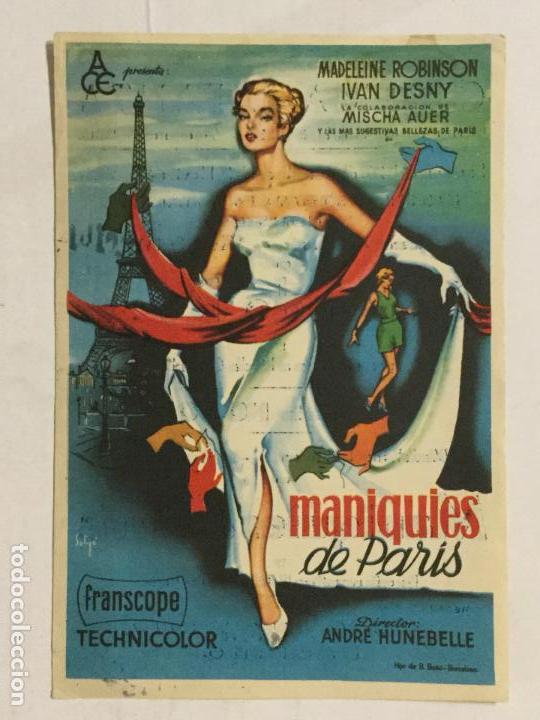 Cine: PROGRAMA DE CINE MANIQUIES DE PAR&Iacute;S. CINEMA INFANTA. - Foto 1