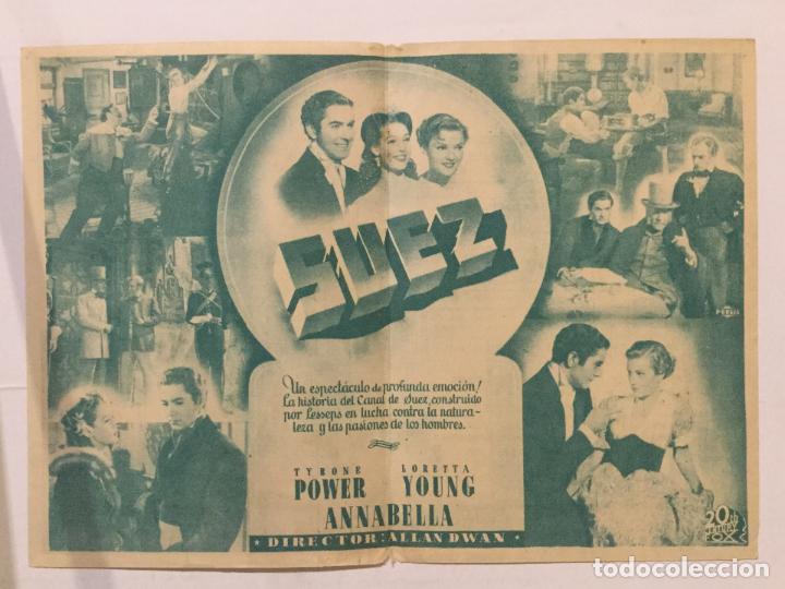 Cine: PROGRAMA DOBLE DE CINE SUEZ. CINEMA INIESTA. - Foto 2