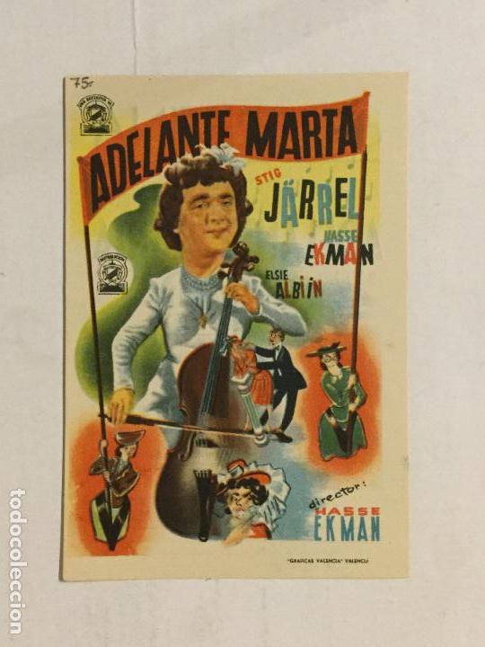 Cine: PROGRAMA DE CINE ADELANTE MARTA. CINE CRISTINA. - Foto 1