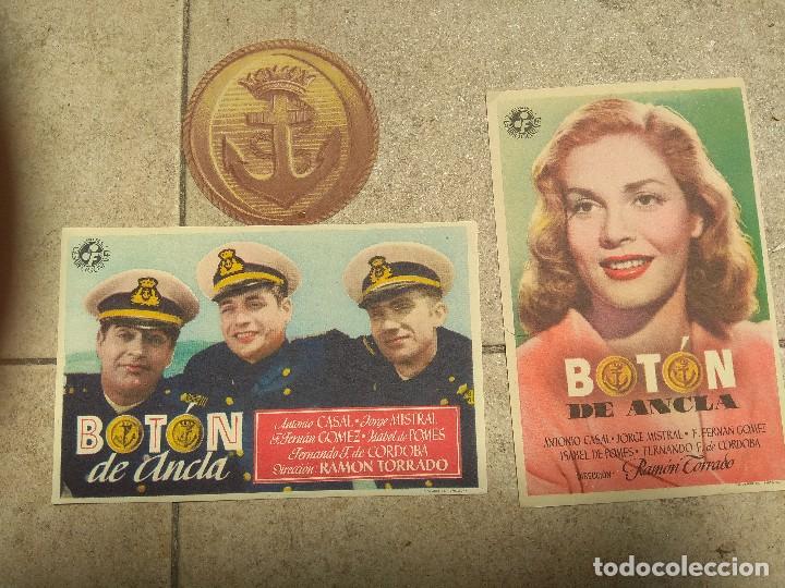Cine: GRIS-PROGRAMA DE CINE--boton de ancla 3 modelos - Foto 1
